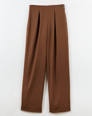 Reine Trousers Wool Blend Brown