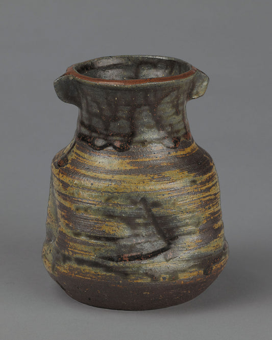 Janet Leach Small Bottle Vase with Lugs (#1209)