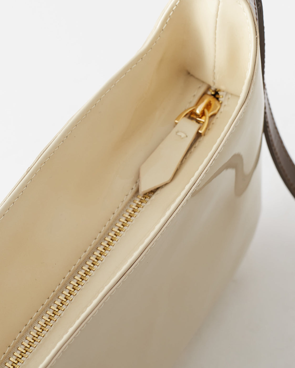 Cassie Bag Patent Leather Cream
