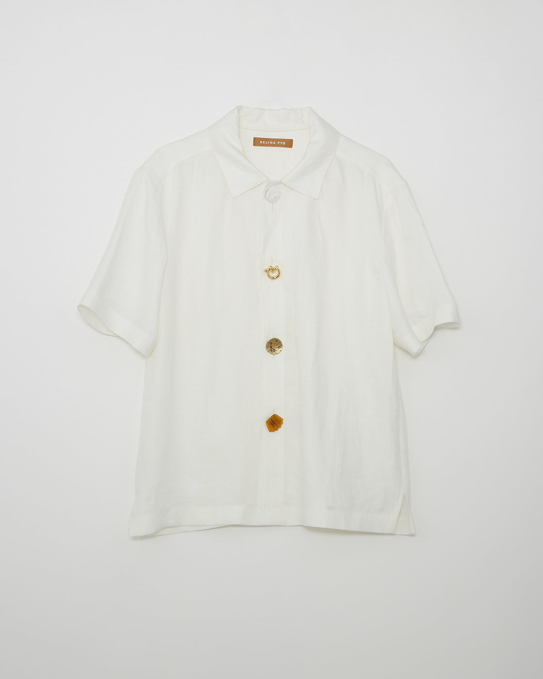 Marty Shirt Linen Off-White