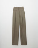 Piper Trousers Wool Blend Suiting Slate