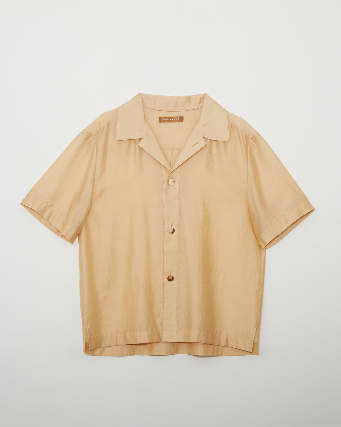 Marty Shirt Tencel Blend Tan - Special Price
