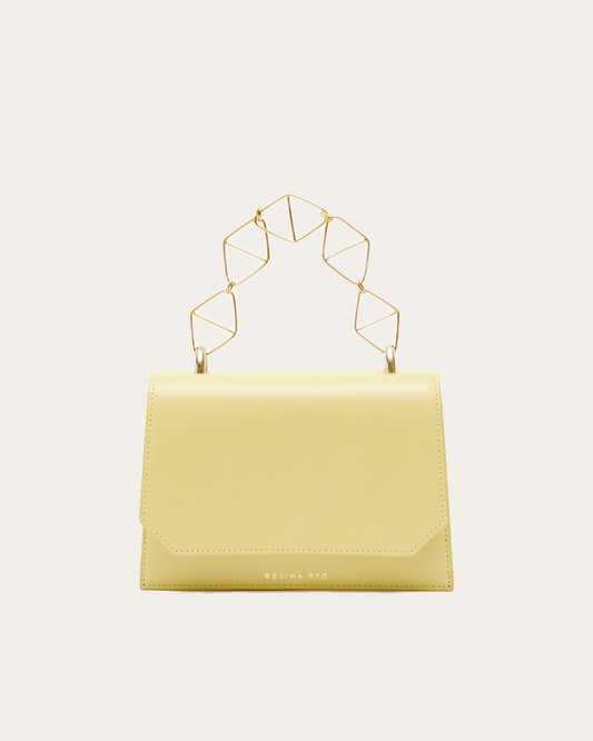 Mini yellow handbag online