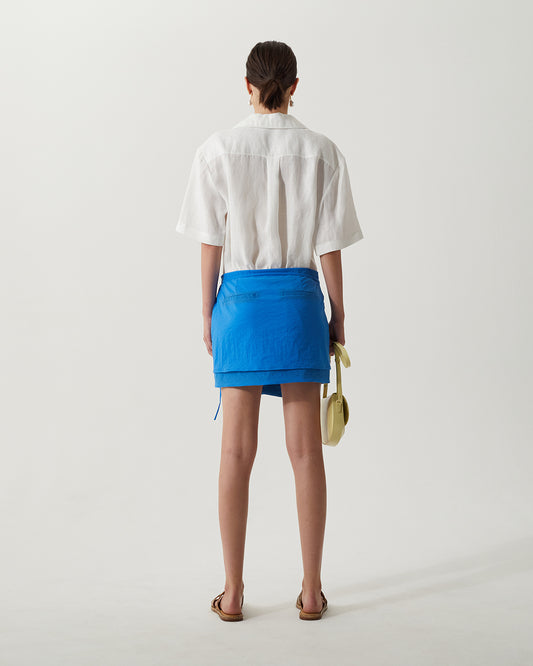 Freja Skirt Tencel Vivid Blue