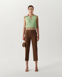 Nancy Trousers Stretch Tricot Brown