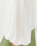 Birdie Top Cotton Stripe Off-White