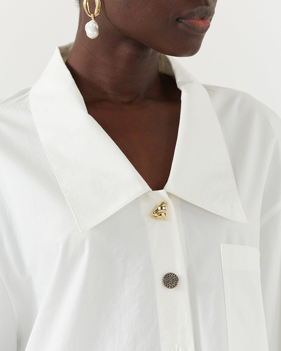 Akari Shirt Organic Cotton Off-White