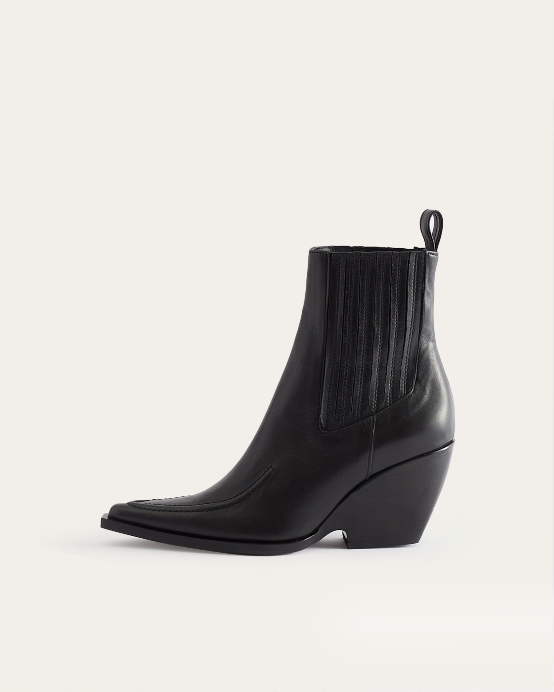 Sidney Boots Nappa Leather Black
