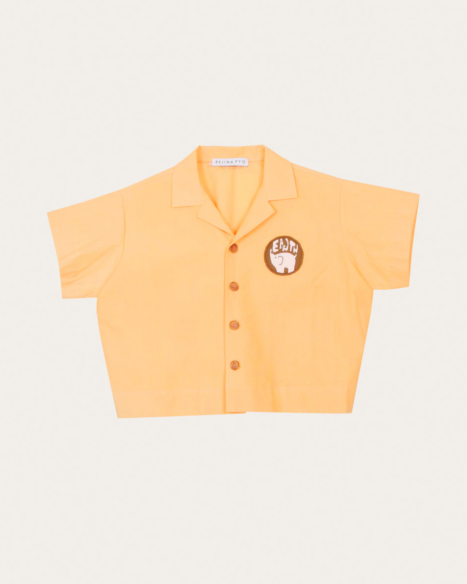 Casey Shirt Organic Cotton Orange