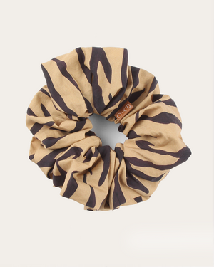 Scrunchie Cotton Tiger