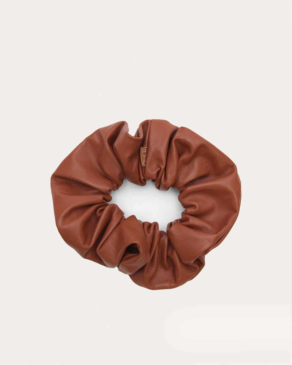 Scrunchie Leather Brown - Special Price