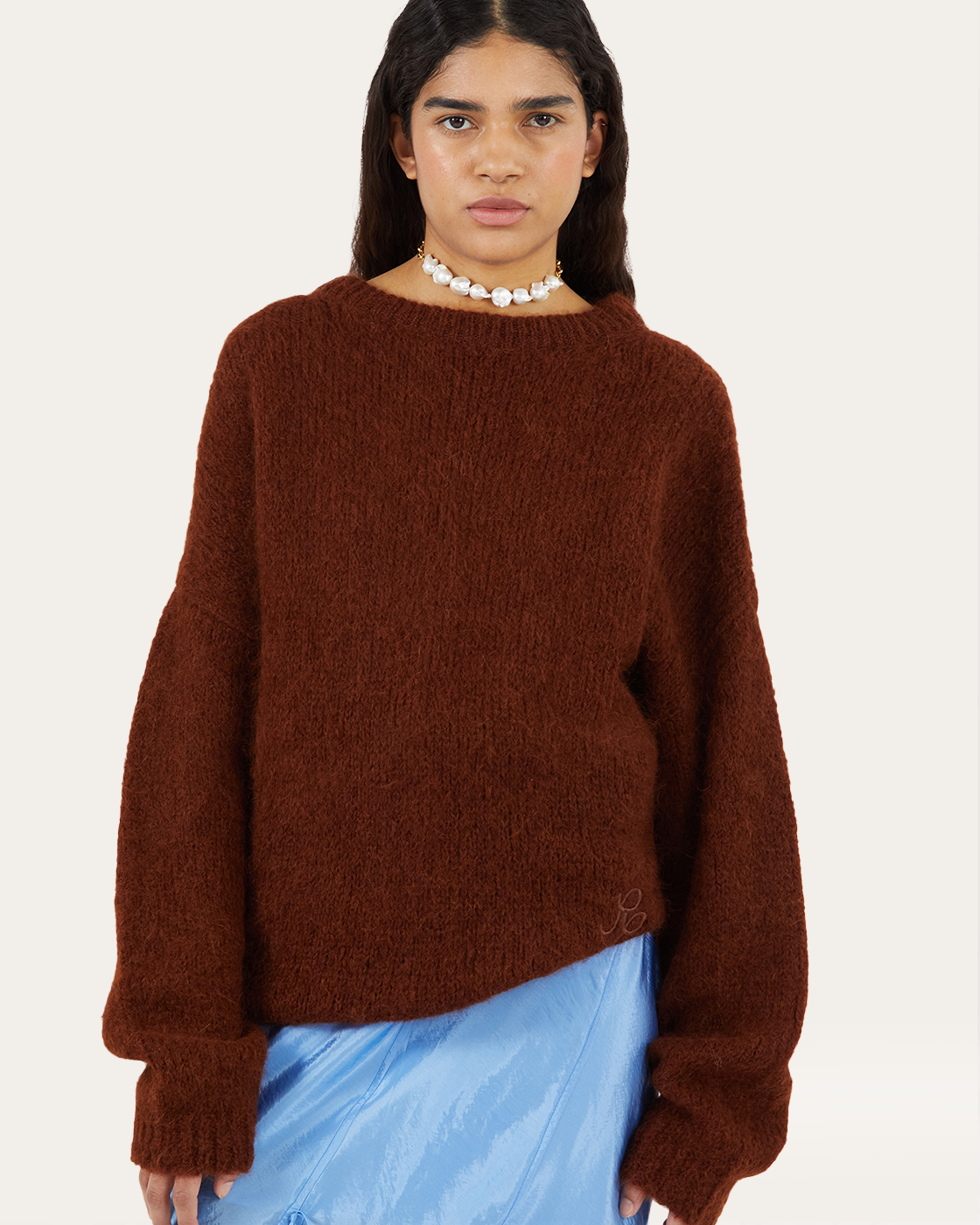 Toni Sweater Alpaca Blend Brown