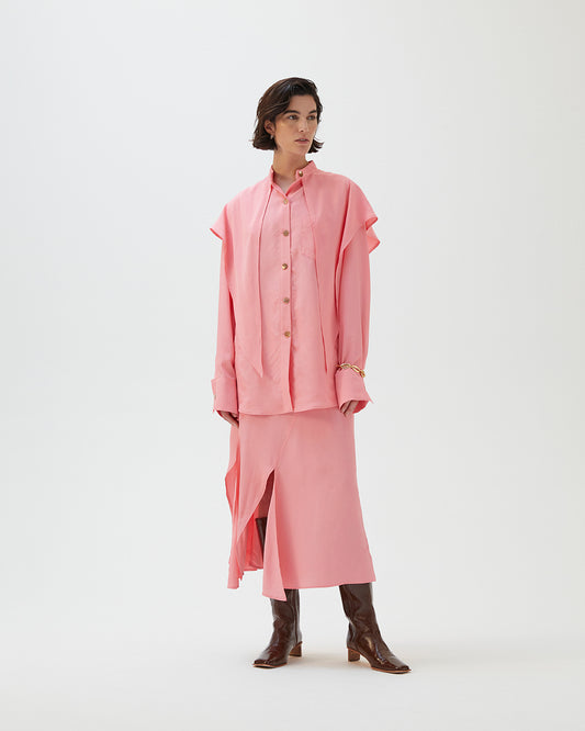 Jolene Blouse Viscose Pink