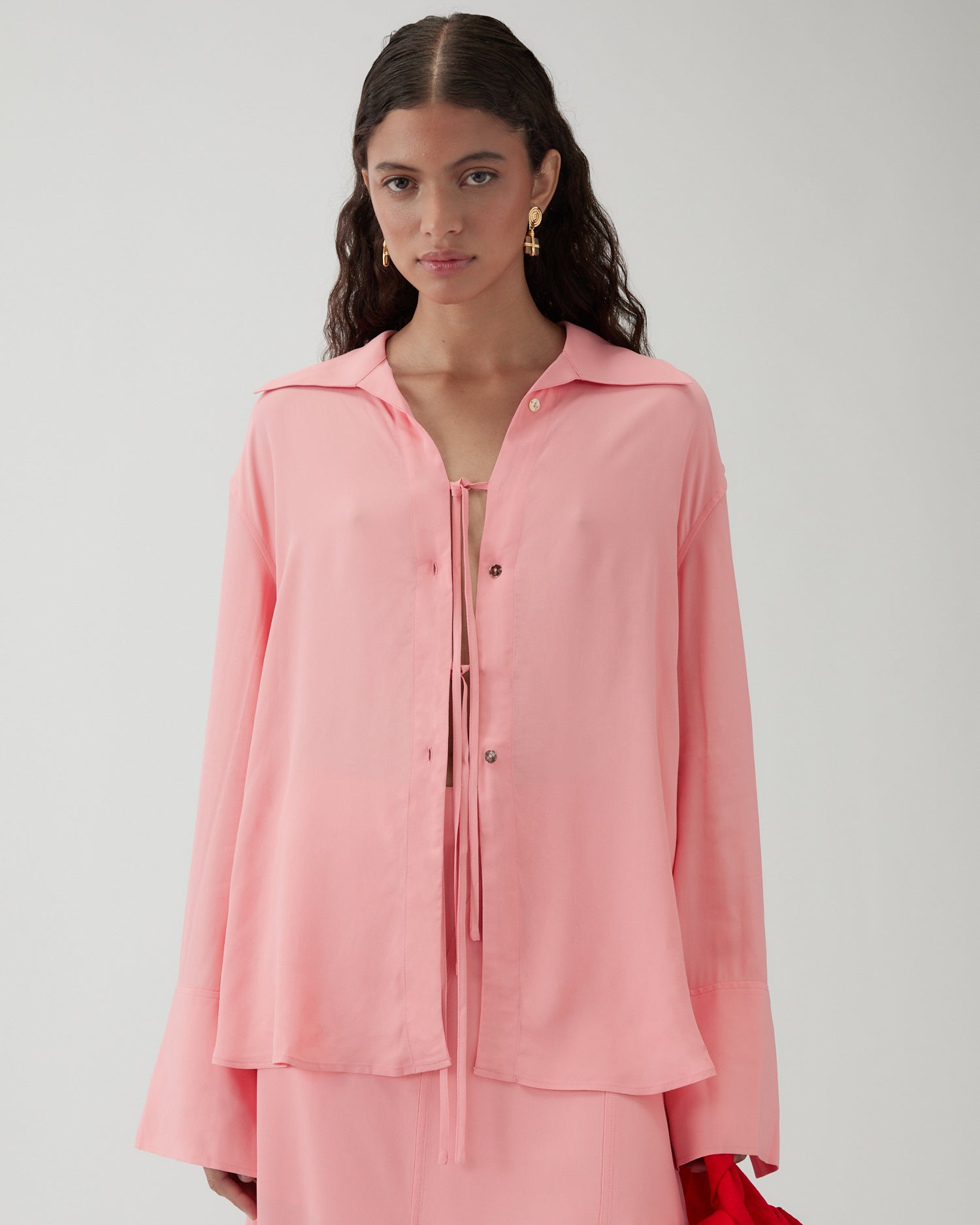 REJINA PYO◆長袖シャツ/XS/コットン/PNK Shirts & Blouses – REJINA PYO