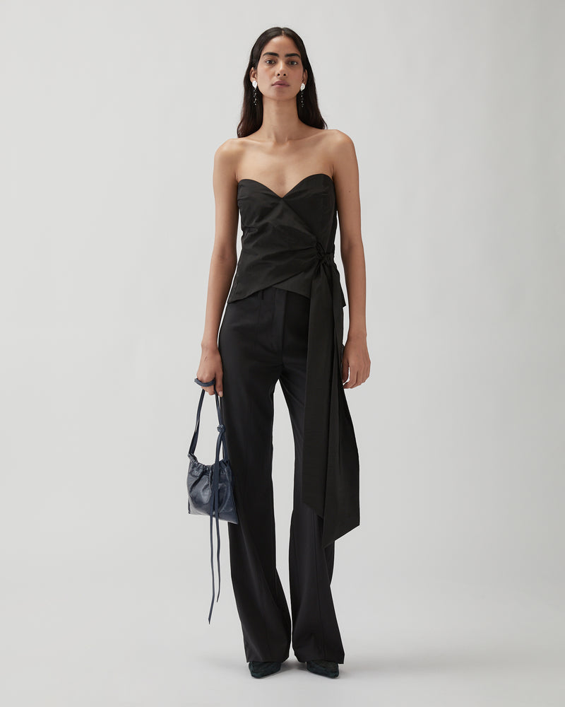 Kunika Blouse Taffeta Black