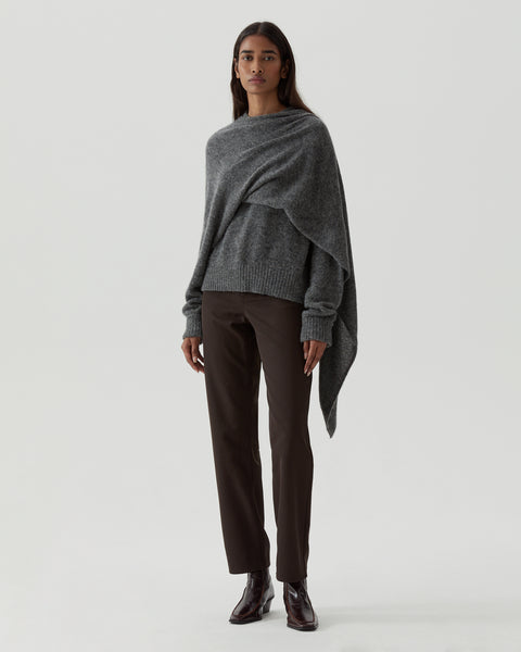 Colette Sweater Alpaca Blend Grey – REJINA PYO