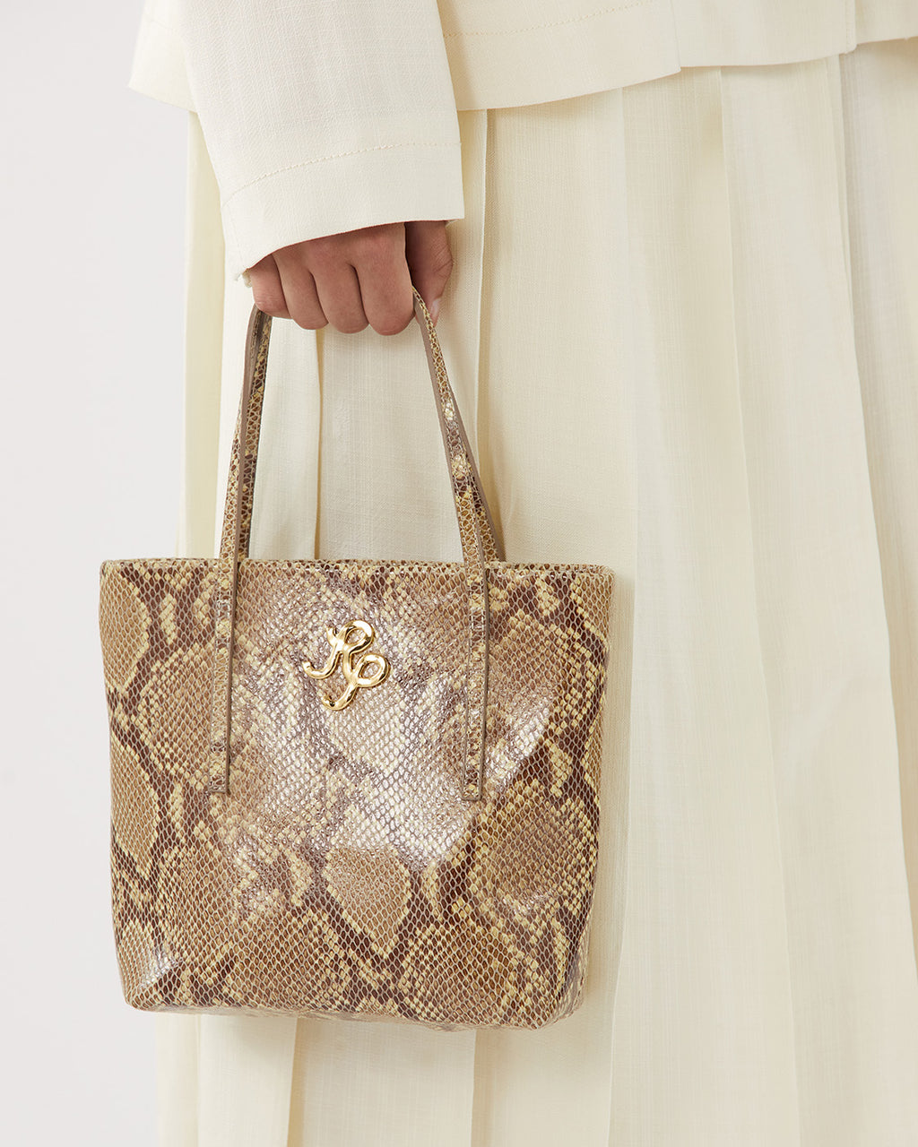 Lucy Bag Leather Print Snake