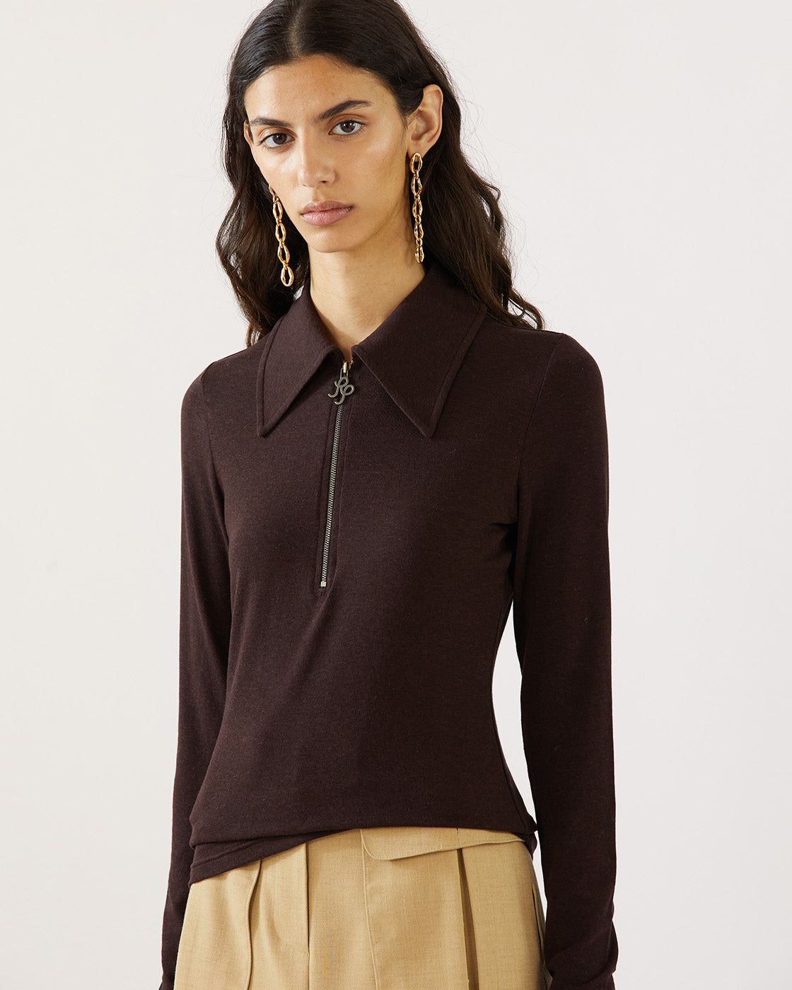 Rejina Pyo Pistachio Shirt Details - The Cutting Class