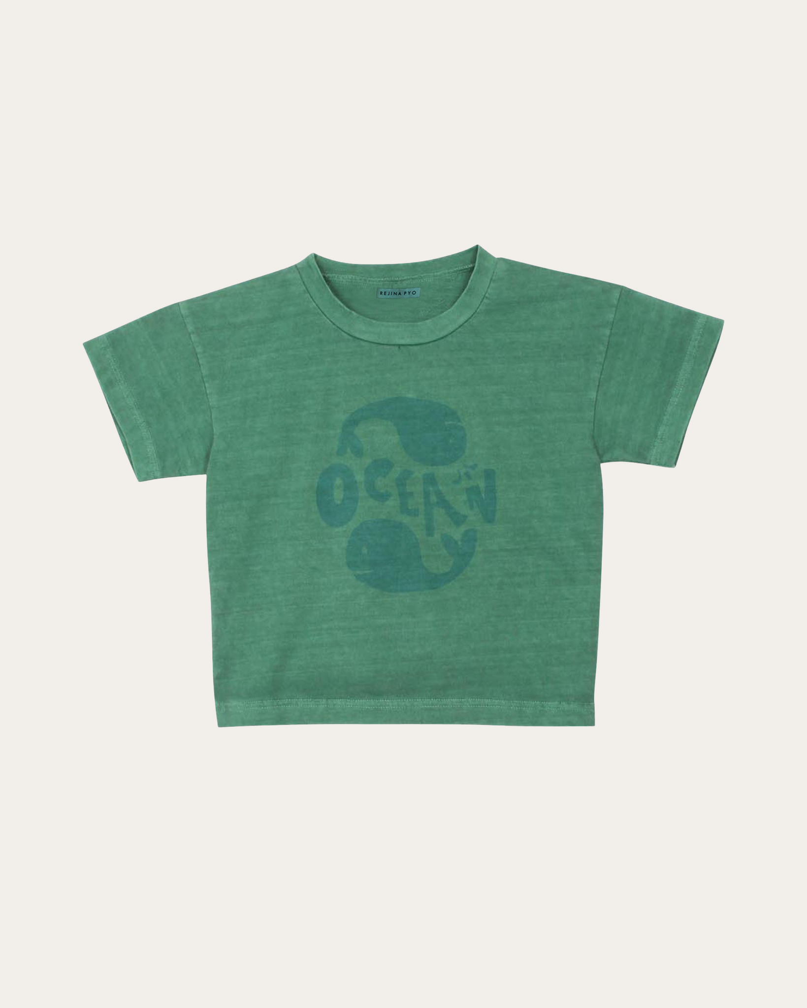 Ellis T-shirt Organic Cotton Green