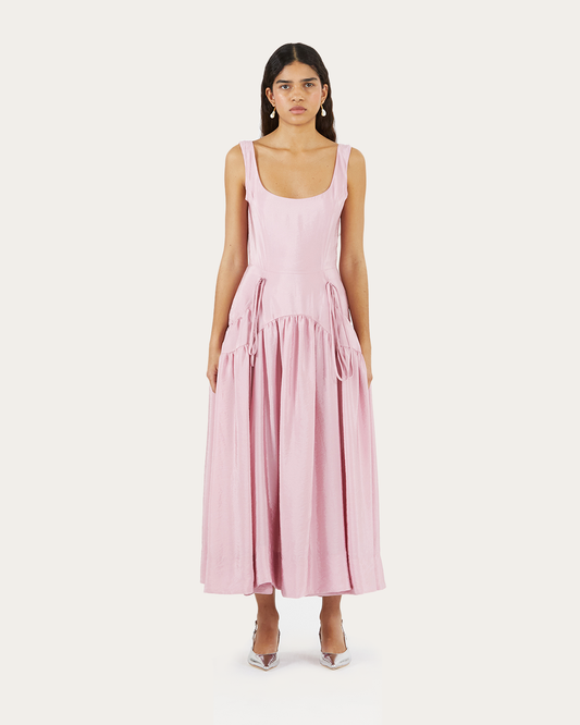 Erica Dress Viscose Blend Pink