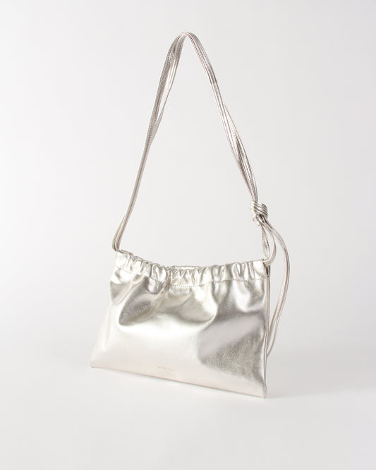 Camila Bag Leather Silver