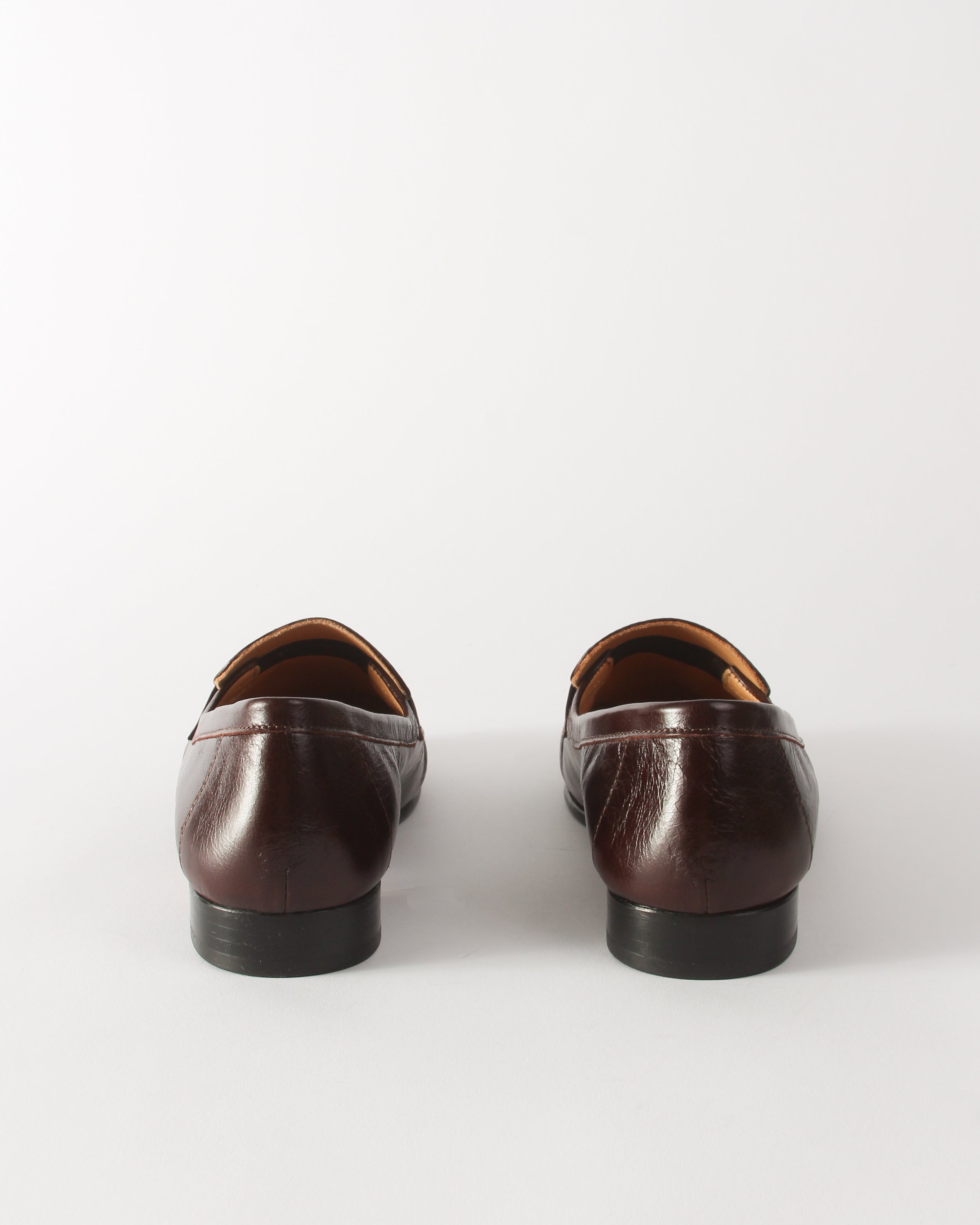Ruched Loafer Leather Morgano – REJINA PYO