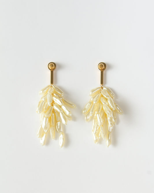 Reverse Pom Pom Earrings