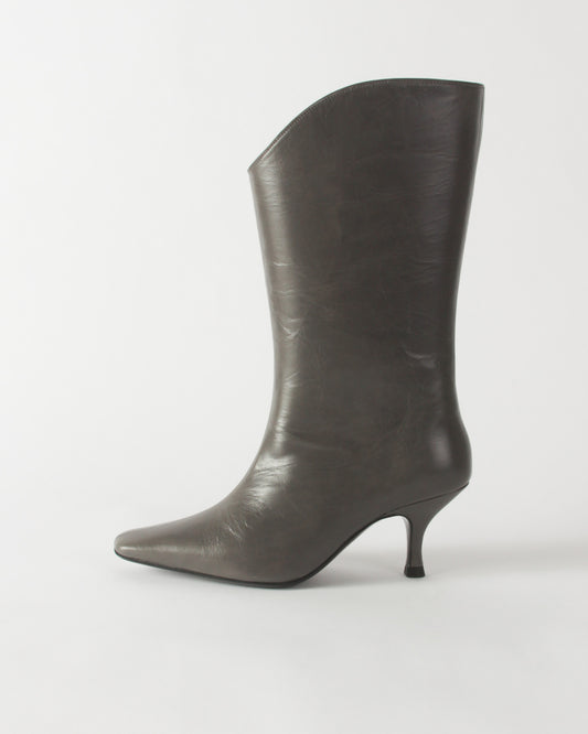 Curved Boot Leather Ematite