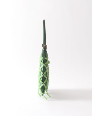 Frida Bag Silk Satin Green