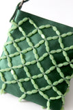 Frida Bag Silk Satin Green