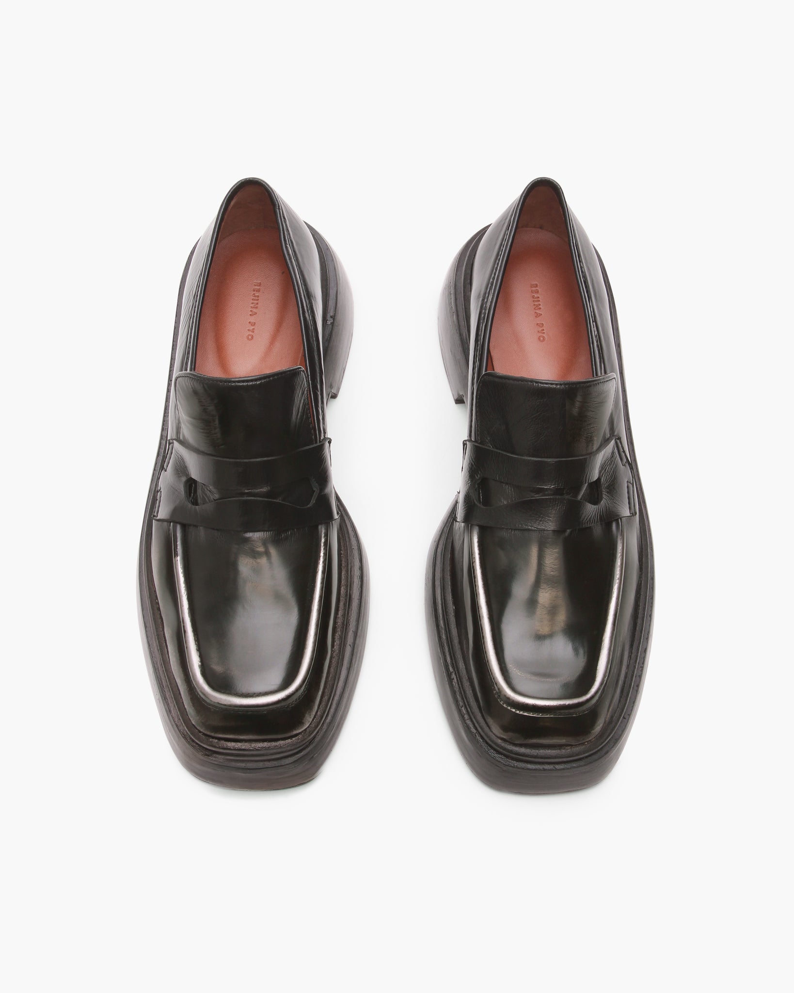 Elliot Loafer Leather Black + Silver - Special Price