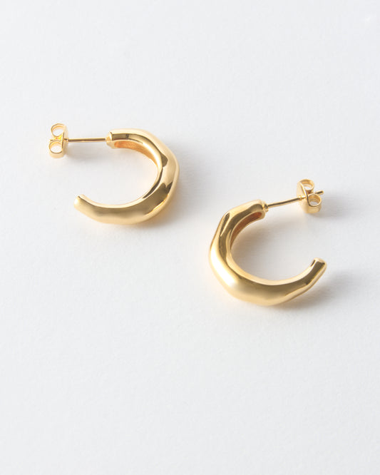 Small Hoops Gold Plated