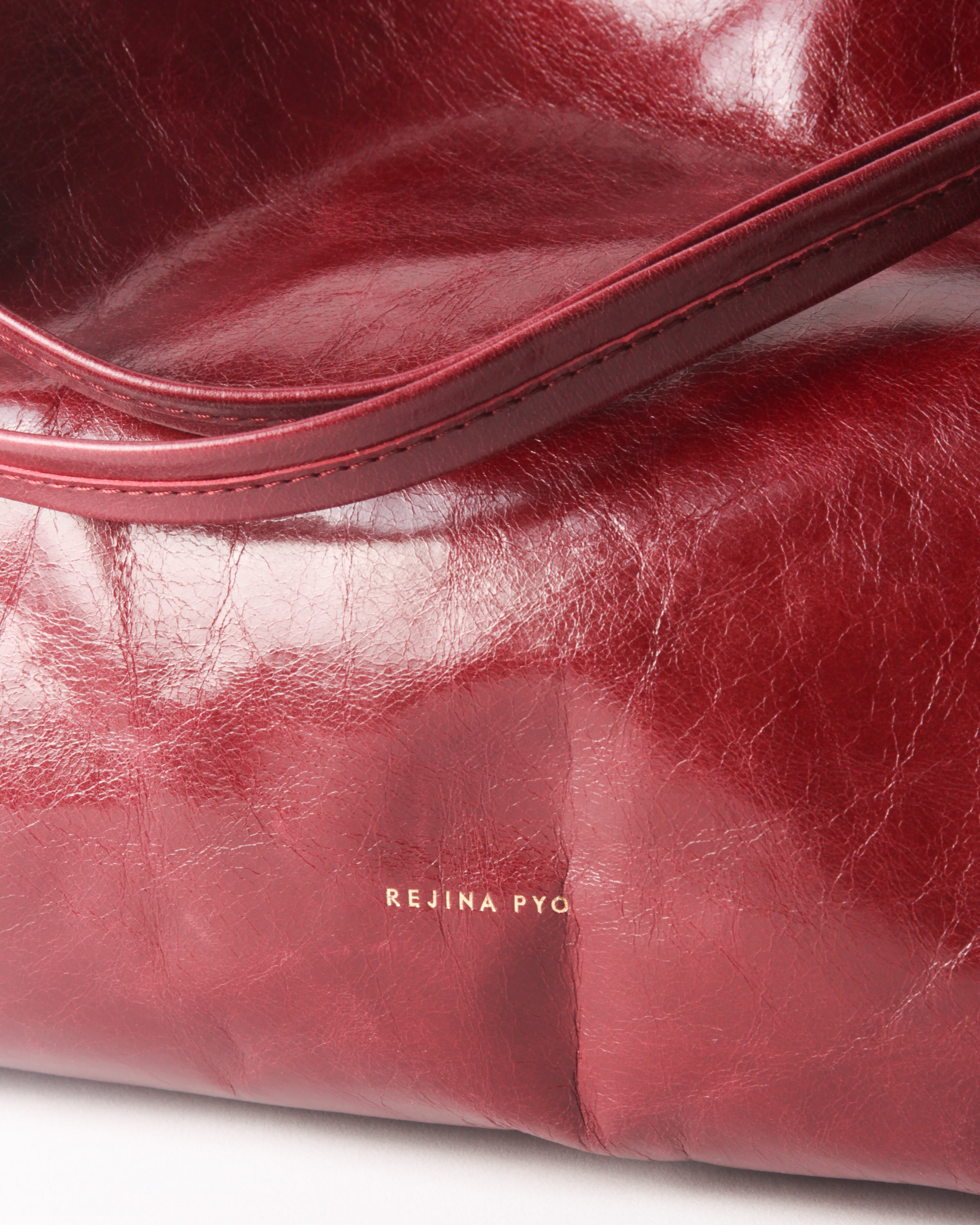 Felix Tote Leather Rubino – REJINA PYO