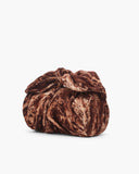 Nane Bag Cotton Moleskin Print Brown