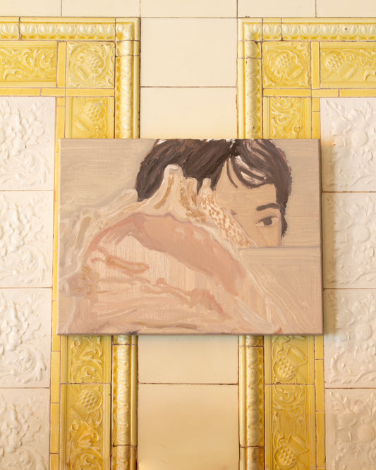 Self-Portrait with a Shell - Leo Arnold