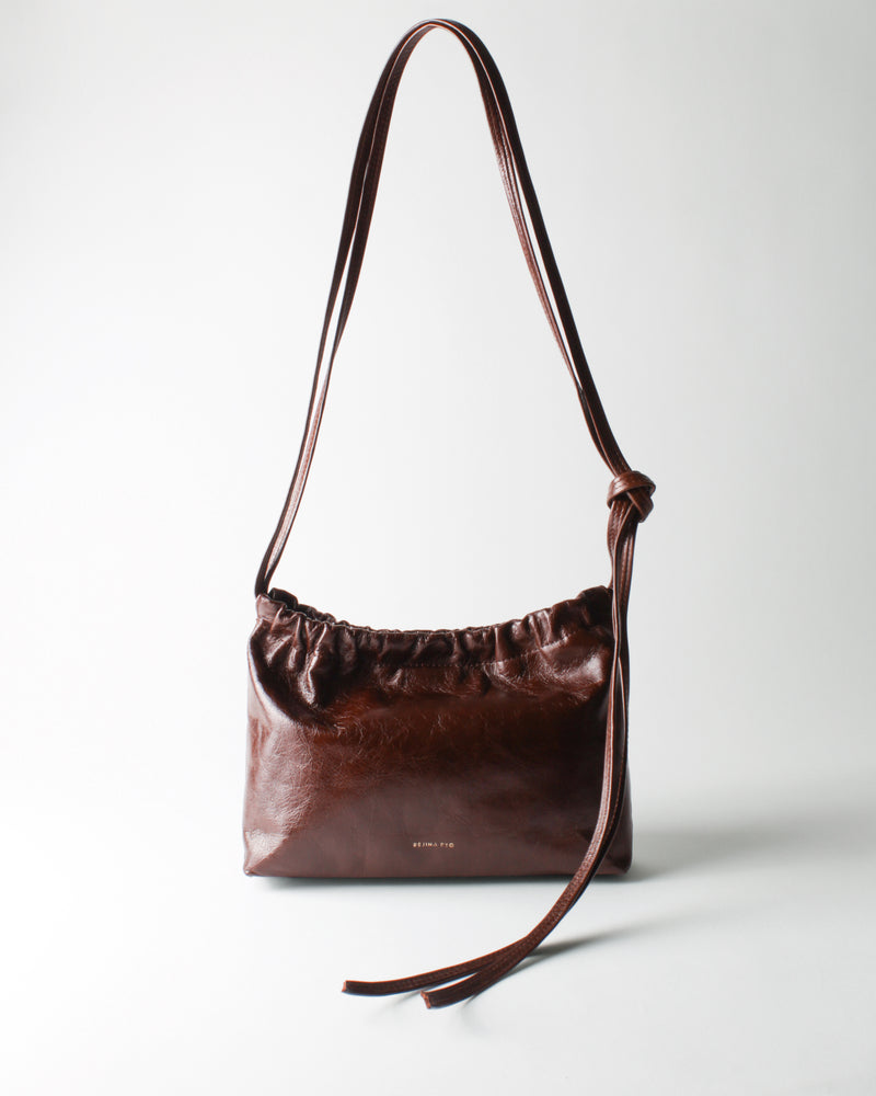 Camila Crossbody Tote Leather Pecan