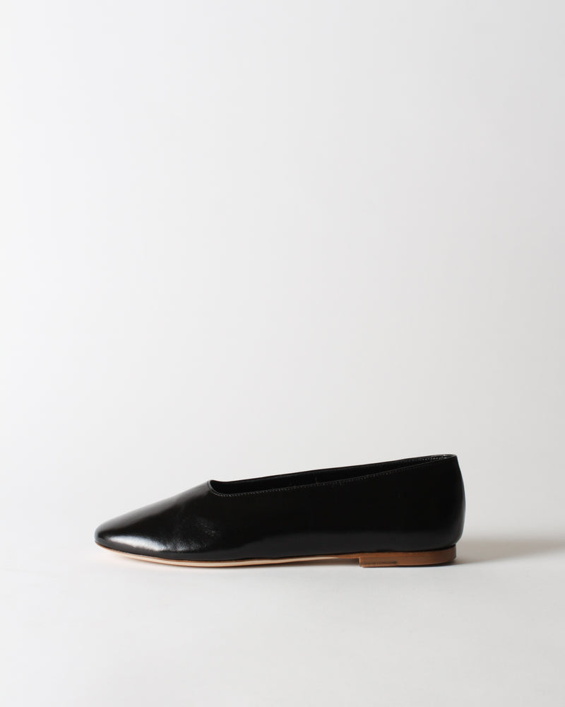 Soft Flat Leather Nero
