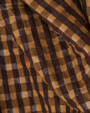 Tate Shirt Italian Check Brown