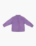 Riley Jacket Organic Cotton Denim Purple