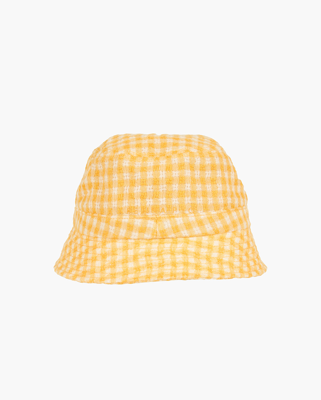 Toby Hat Check Yellow