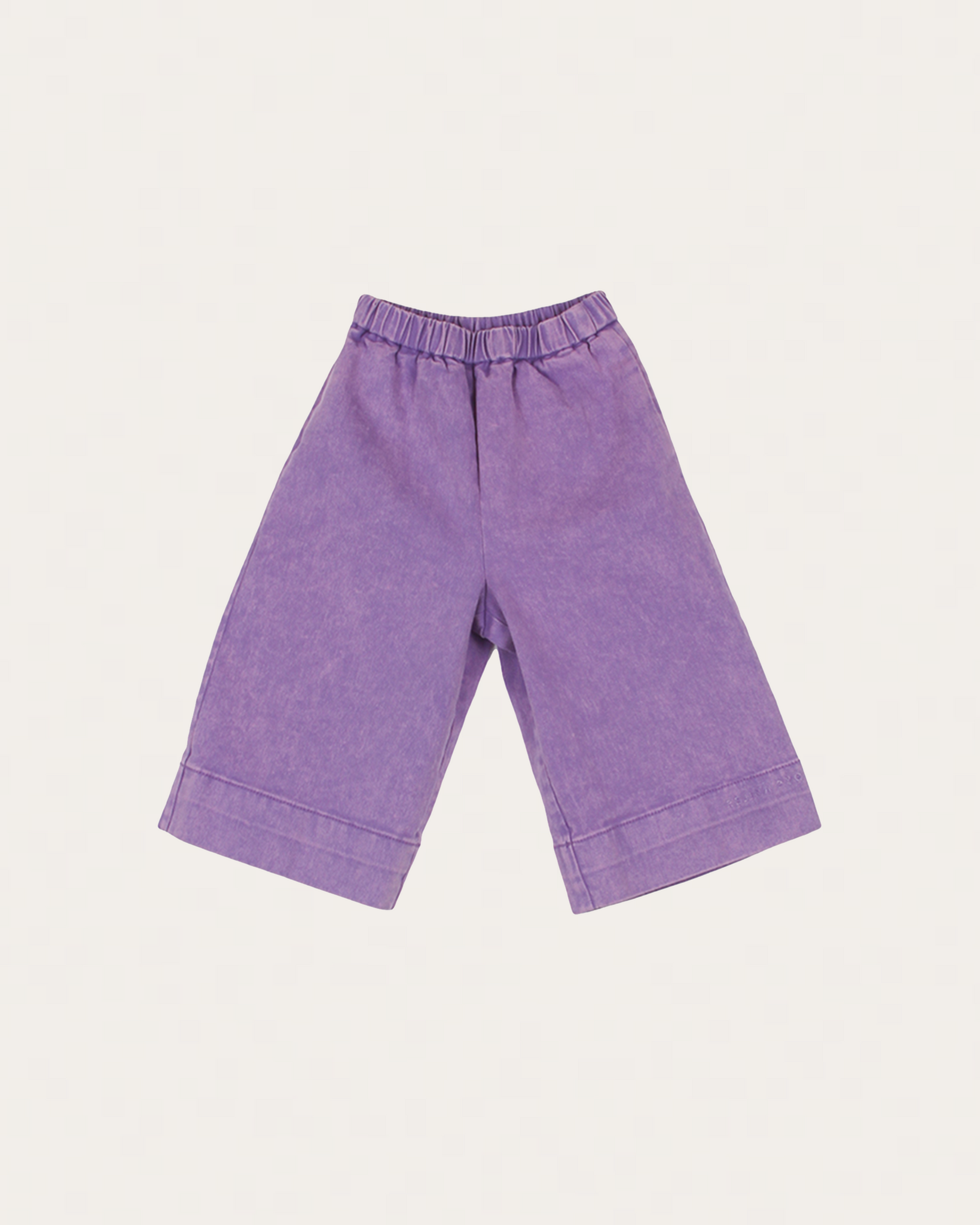 Leo Trousers Organic Cotton Denim Purple