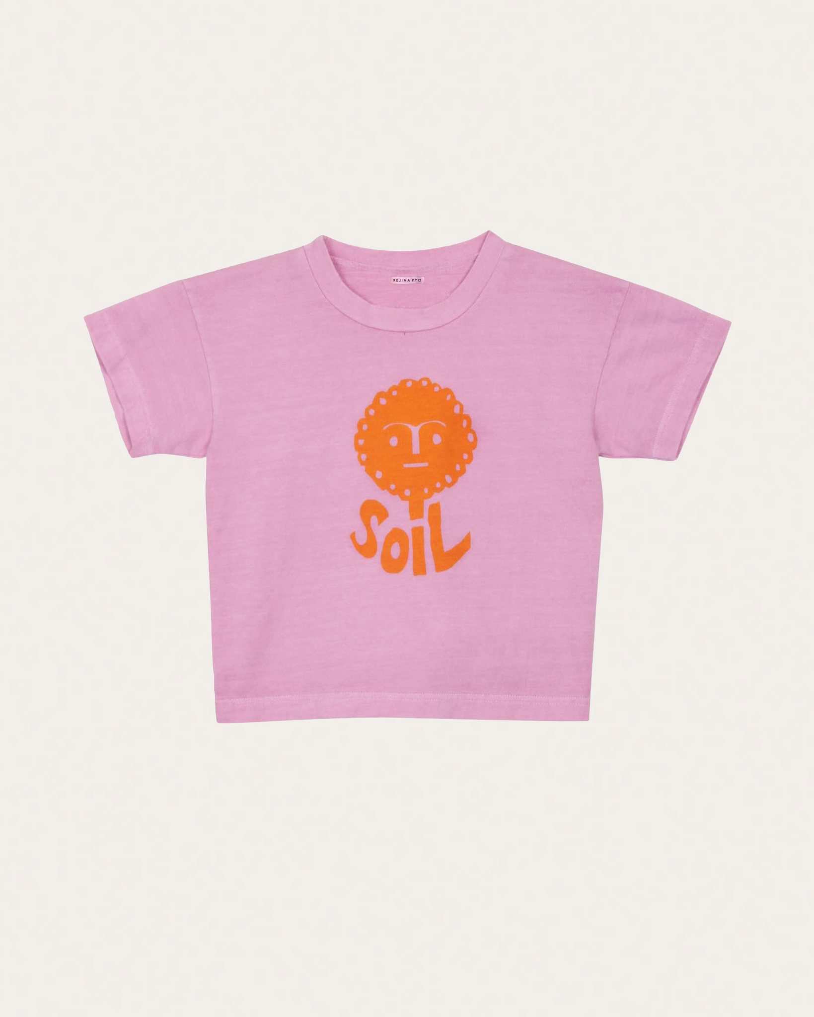 Ellis T-shirt Organic Cotton Pink