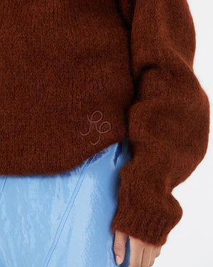 Toni Sweater Alpaca Blend Brown