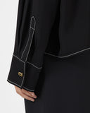 Monroe Blouse Viscose Twill Black