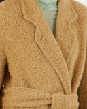 Gracie Coat Alpaca Wool Blend Camel