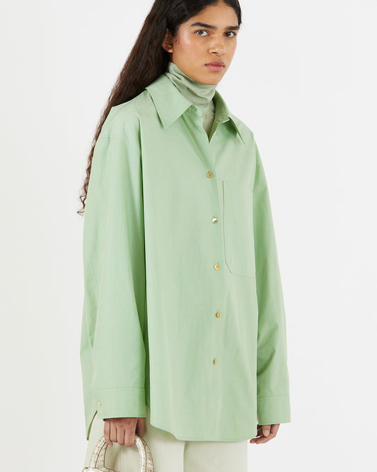 Caprice Shirt Organic Cotton Mint