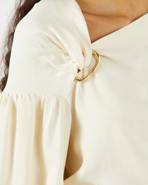 Miller Blouse Tencel Blend Off-White