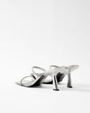 Bella Sandals Leather Silver