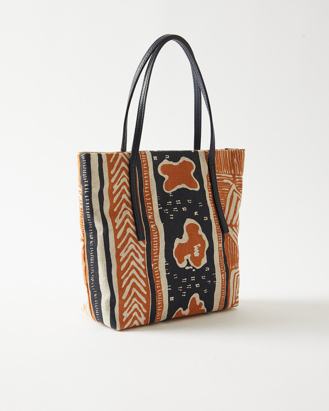 Lucy Bag Linen Printed Brown