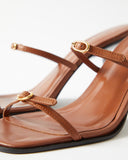 Avery Sandals Leather Nappa Tan